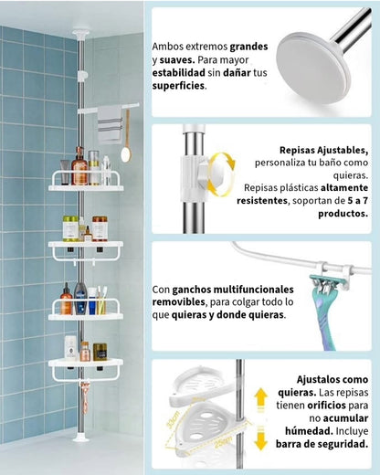 ESQUINERO DE BAÑO MULTIFUNCIONAL